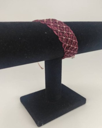 37a   5 braxioli makrame borto roz (1)